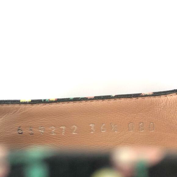 Gucci x Liberty Floral Horsebit Maryjane Pointed Toe Ballet Flats 36.5 - Picture 8 of 8